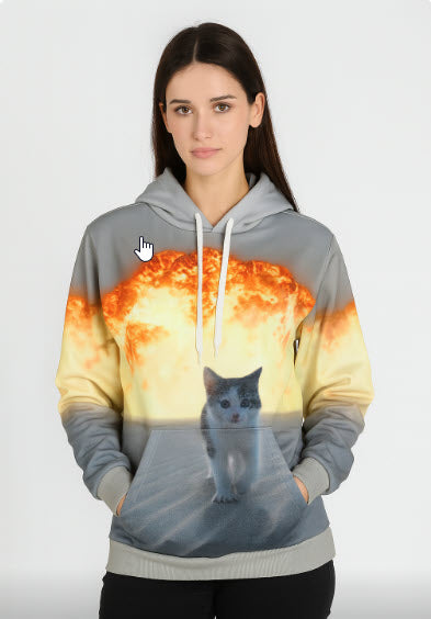 CATSPLOSION Unisex Allover 3D Print Hoodie