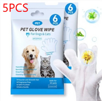 Thumbnail for Pet Cleaning Gloves & Wipes