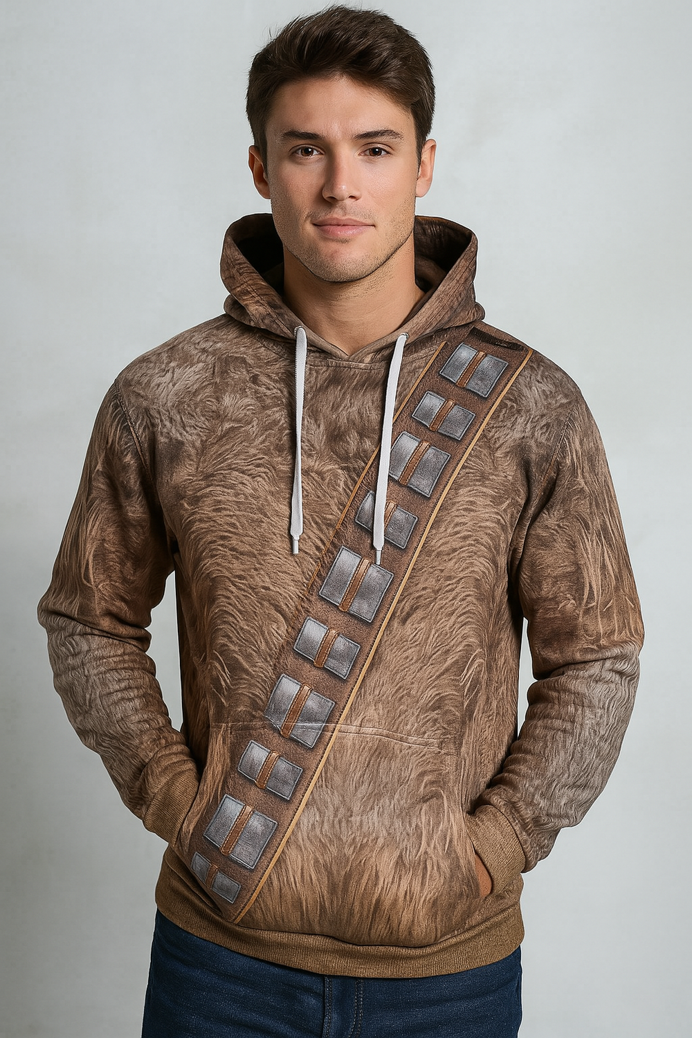 Chewbacca Allover 3D Print Hoodie