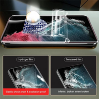 Thumbnail for Tempered Glass Screen Protector Lens Hydrogel For Samsung S23 S22 Ultra Plus USA