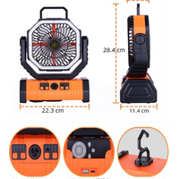 Thumbnail for Outdoor Household Power Bank LED Light Camping Fan