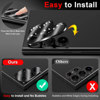 Thumbnail for Tempered Glass Screen Protector Lens Hydrogel For Samsung S23 S22 Ultra Plus USA