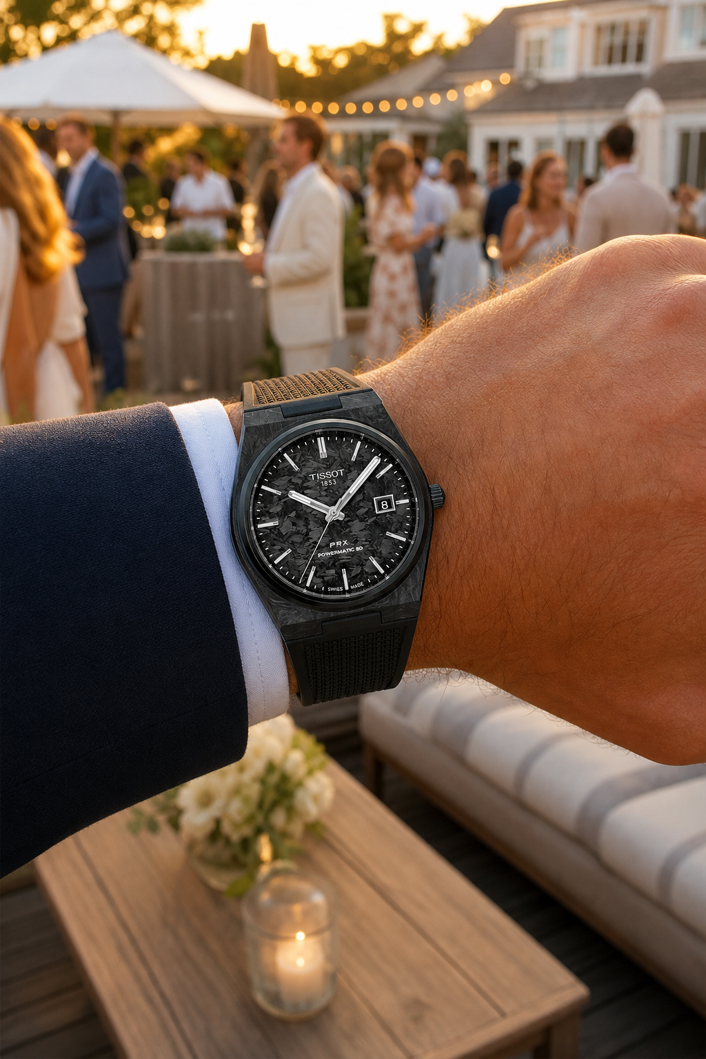 Luxury Wrist Watch, scale-reference product photograph