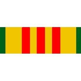 Vietnam Service Ribbon Decal: 3" x 9" Vinyl Bumper Sticker - TshirtNow.net
