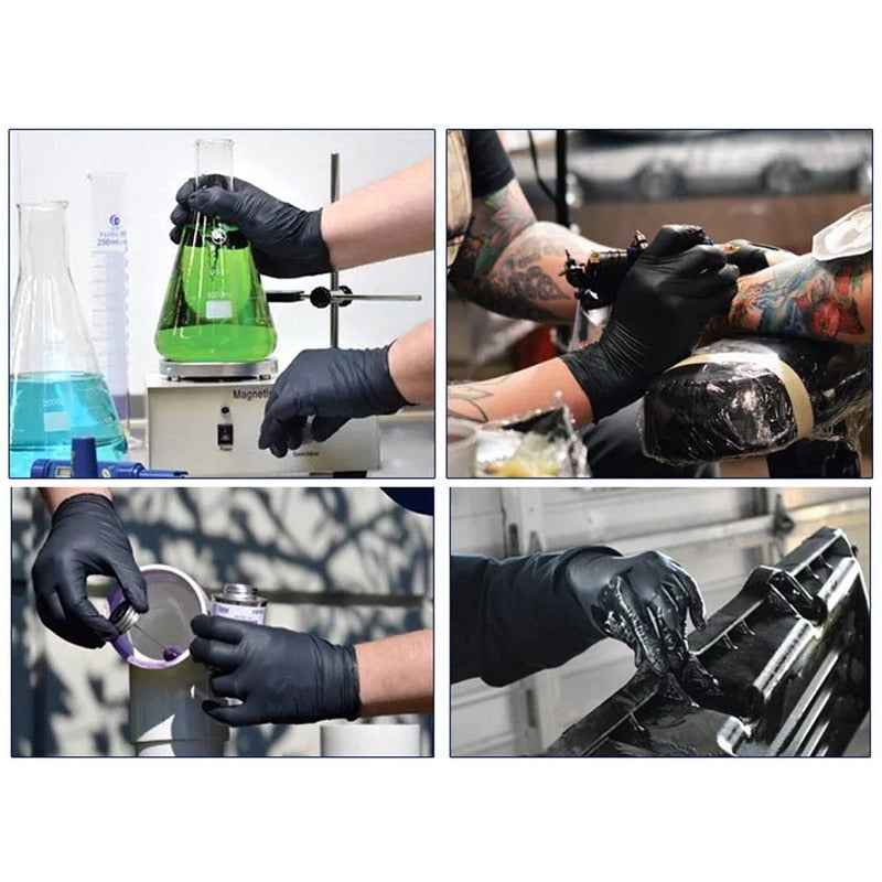 Disposable Nitrile Latex Gloves