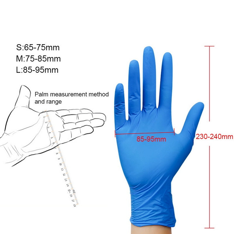 Disposable Nitrile Latex Gloves