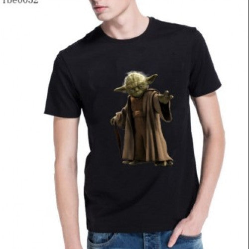 Star War Yoda T-shirt Men Casual T-shirts Tshirt Fashion Camisetas Good Quality Tees New Arrival - TshirtNow.net