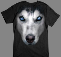 Thumbnail for Siberian Husky Face tshirt - TshirtNow.net