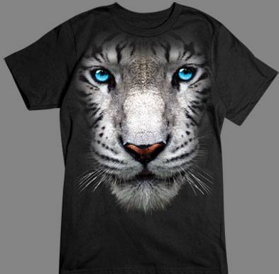 White Tiger Face Tshirt - TshirtNow.net