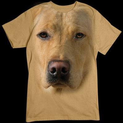 Yellow Lab Face tshirt - TshirtNow.net