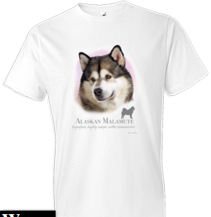 Alaskan Malamute tshirt - TshirtNow.net - 1