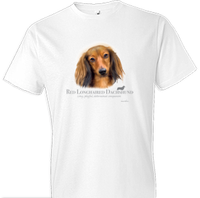 Thumbnail for Red Longhaired Dachshund Tshirt - TshirtNow.net - 1