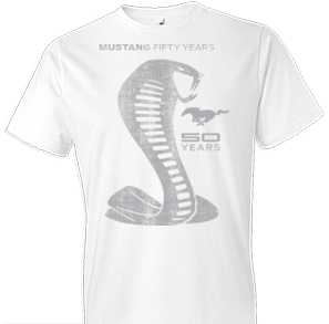 Mustang 50 Years Cobra Tshirt - TshirtNow.net - 1