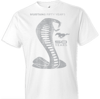 Thumbnail for Mustang 50 Years Cobra Tshirt - TshirtNow.net - 1