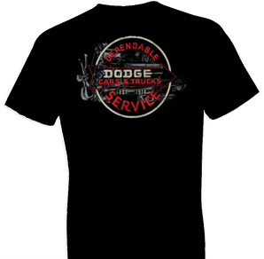 Vintage Dodge Sign Tshirt - TshirtNow.net - 1