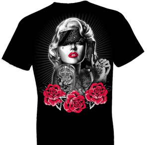 Marilyn Monroe Pain Large Print Tshirt - TshirtNow.net - 1