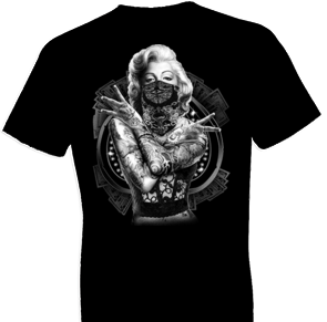 Marilyn Monroe Outlaw Tshirt - TshirtNow.net - 1