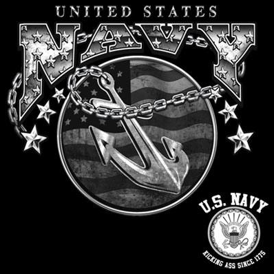 Navy 2 w/ Crest Tshirt - TshirtNow.net - 2