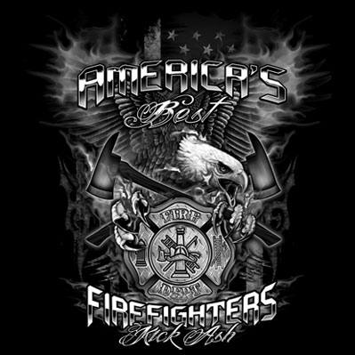 Firefighters Kick Ash Tshirt - TshirtNow.net - 2