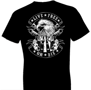Live Free Eagle Tshirt - TshirtNow.net - 1