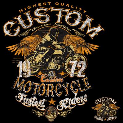 Highest Quality Biker Tshirt - TshirtNow.net - 2
