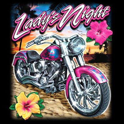 Lady's Night Biker Tshirt - TshirtNow.net - 2