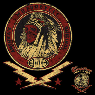 Custom Tradition Biker Tshirt - TshirtNow.net - 2