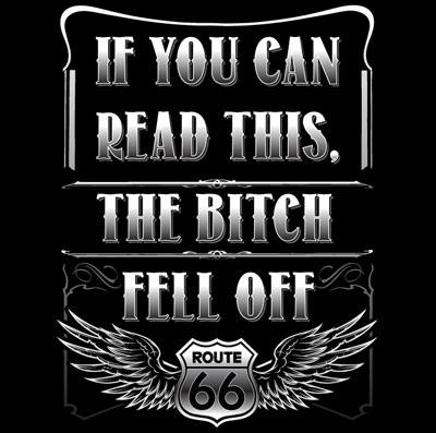 Fell Off Biker Tshirt - TshirtNow.net - 2