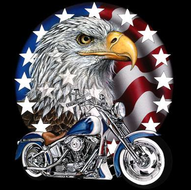 Red White and Bold Biker Tshirt - TshirtNow.net - 2