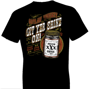 Git Yer Shine On Moonshine Tshirt - TshirtNow.net - 1