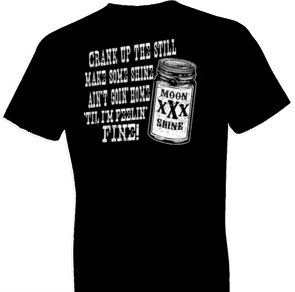 Feelin' Fine Moonshine Tshirt - TshirtNow.net - 1