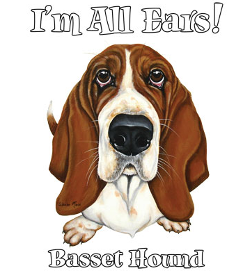Funny Basset Hound tshirt - TshirtNow.net - 2