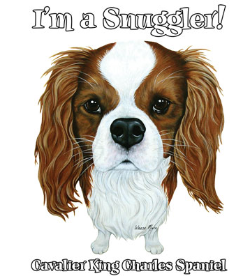 Funny Cavalier King Charles Spaniel Tshirt - TshirtNow.net - 2