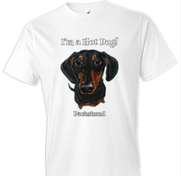 Thumbnail for Funny Black and Tan Dachshund Tshirt - TshirtNow.net - 1