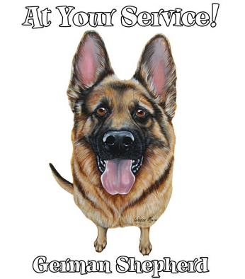 Funny German Shepherd Tshirt - TshirtNow.net - 2