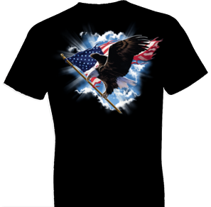 Patriotic Flying Eagle Tshirt - TshirtNow.net - 1