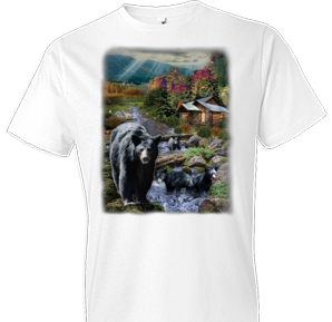 At The Cabin Wildlife Oversized tshirt - TshirtNow.net - 1