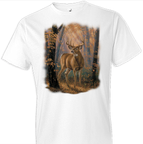 Woodland Mist Wildlife tshirt - TshirtNow.net - 1