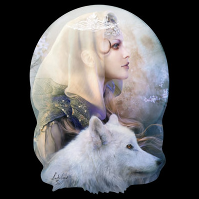 Luna Wolf Tshirt - TshirtNow.net - 2