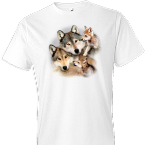 Wolf Harmony Oversized Tshirt - TshirtNow.net - 1