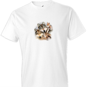 Wolf Harmony Tshirt - TshirtNow.net - 1