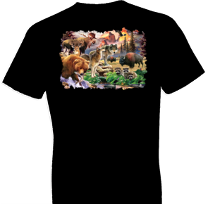 Forest Friends Animal Tshirt - TshirtNow.net - 1
