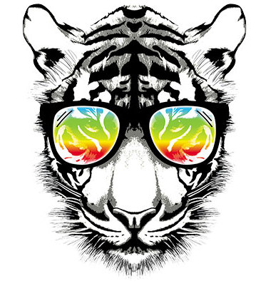 Retro Tiger Tshirt - TshirtNow.net - 2