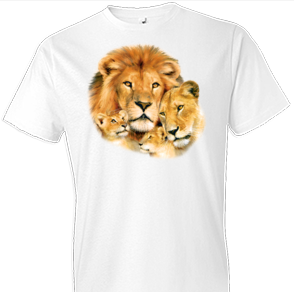 Lion Pride Oversized Print Tshirt - TshirtNow.net - 1