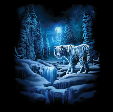 Snow Tiger Tshirt - TshirtNow.net - 2