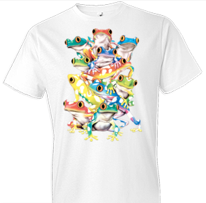 Balancing Act Frog Tshirt - TshirtNow.net - 1