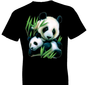 Panda and Cub Oversized Print Tshirt - TshirtNow.net