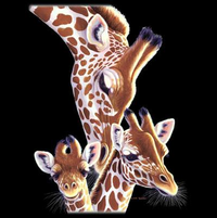 Thumbnail for Giraffe Family Tshirt - TshirtNow.net - 2