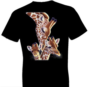 Giraffe Family Tshirt - TshirtNow.net - 1