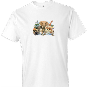 African Oasis White Tshirt - TshirtNow.net - 1